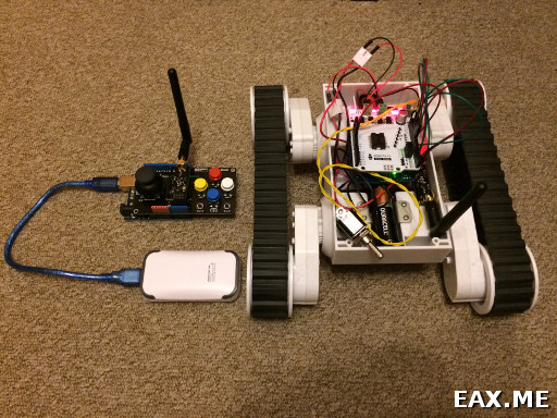 Радиоуправляемый робот на Arduino