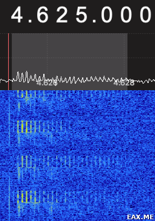 Жужжалка (УВБ-76), частота 4.625 МГц
