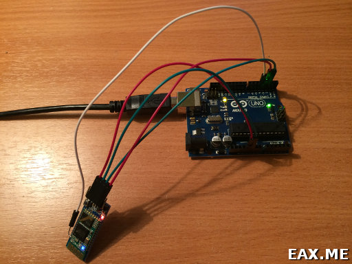 Общаемся с Arduino по протоколу Bluetooth при помощи модуля HC-05