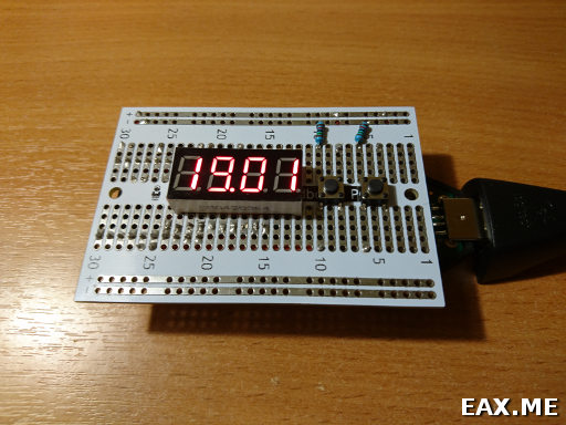 Электронные часы на FPGA