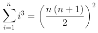 Пример формулы, нарисованной в AsciiMath