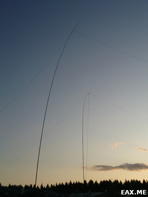 Простая антенна Уда-Яги на диапазон 20 метров