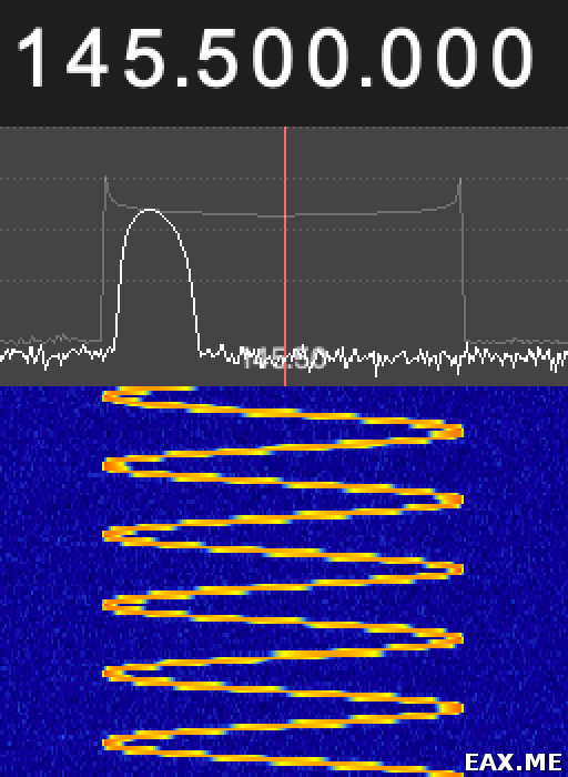 Пример ЧМ-сигнала
