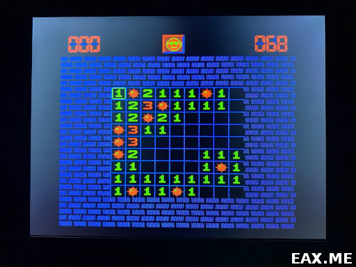 Игра Сапер (Minesweeper) под БК-0010-01