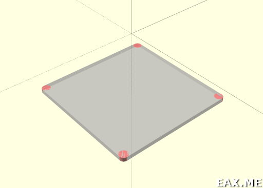 Моделирование в OpenSCAD, шаг 4 из 5