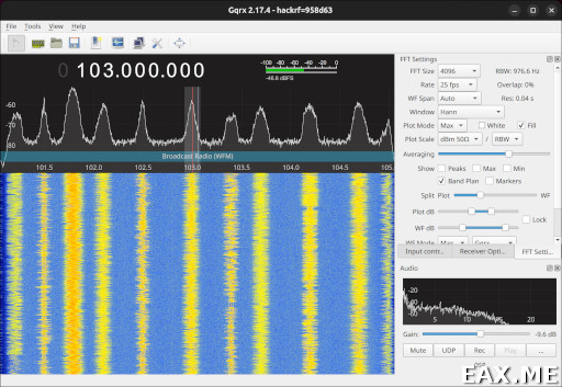 Прием FM-радиостанций на HackRF