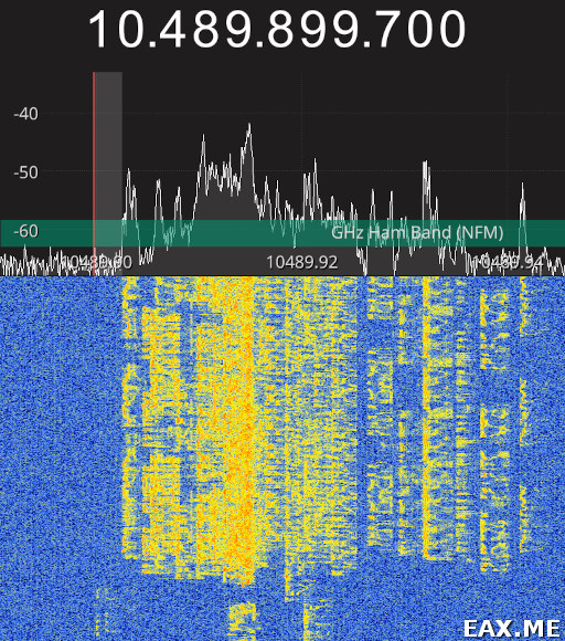Пайлап в SSB на спутнике QO-100