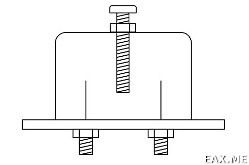 Иллюстрация самодельного фильтра на объемных резонаторах