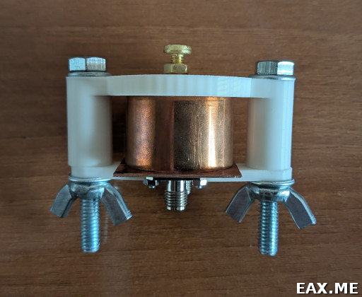 Самодельный фильтр на 2.4 ГГц в собранном виде