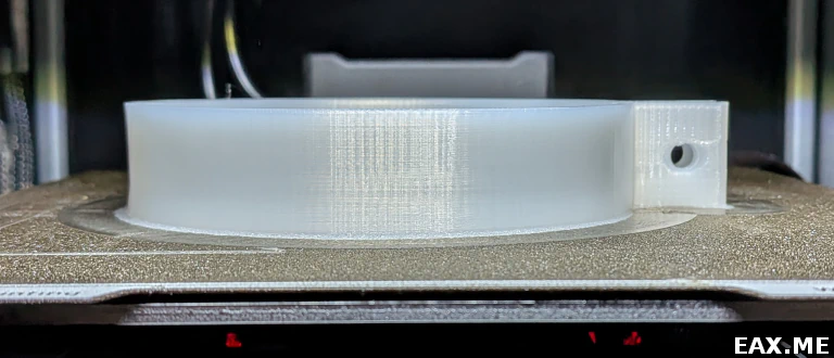 Модель из нейлона, напечатанная на 3D-принтере с активной термокамерой