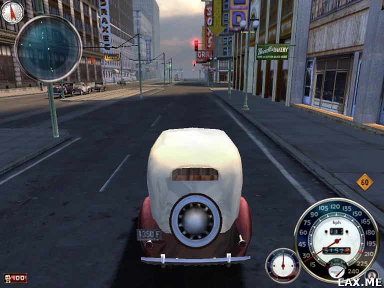 Перекресток со светофором в игре Мафия